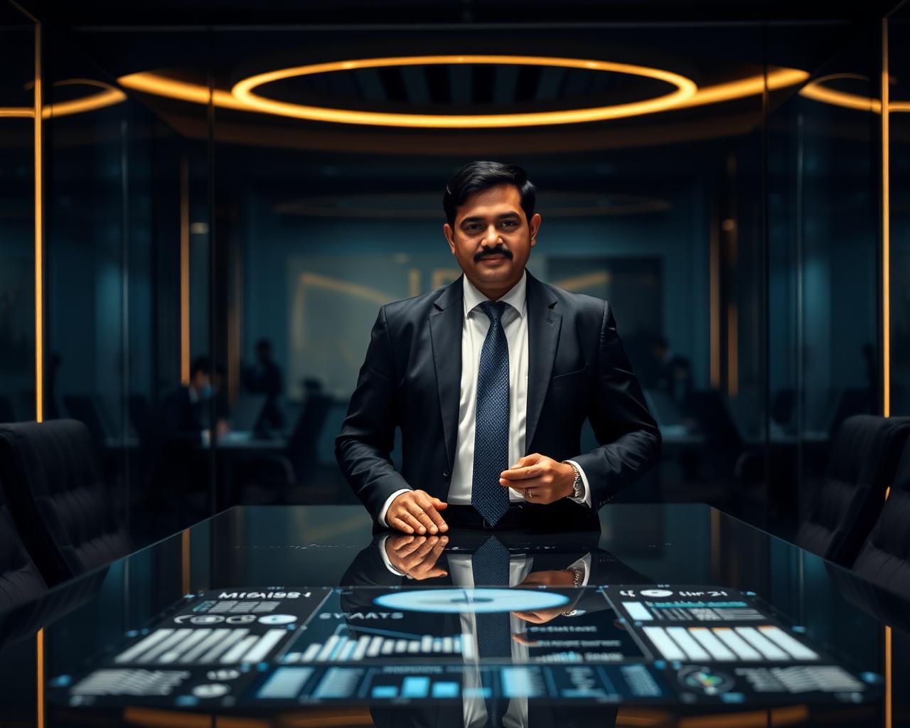 CA leading a boardroom advisory conversation